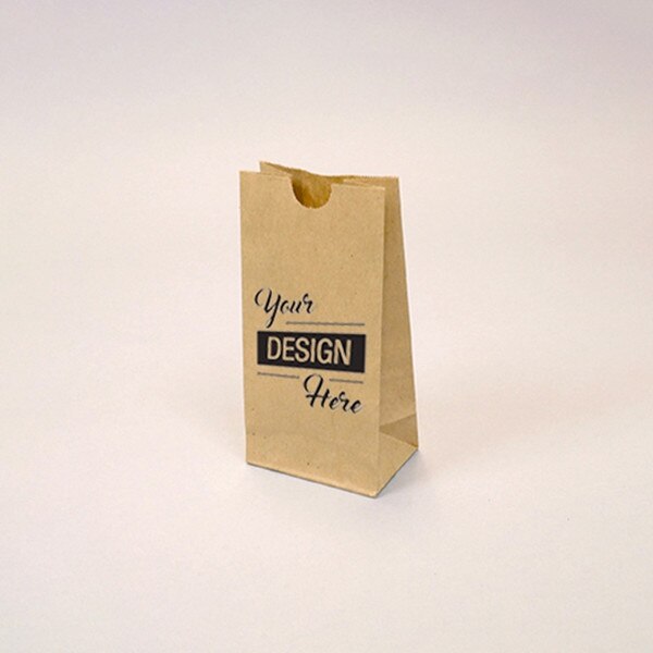 Custom-Printed Natural Kraft 2-lb G